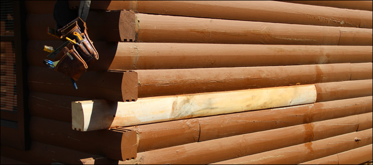 Log Home Damage Repair  Lower Salem, Ohio