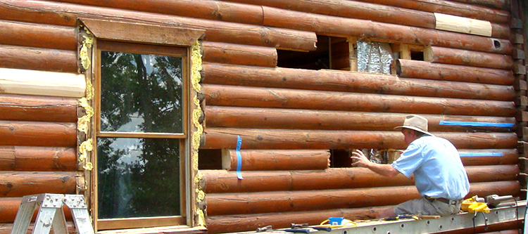 Log Home Repair Noble County, Ohio